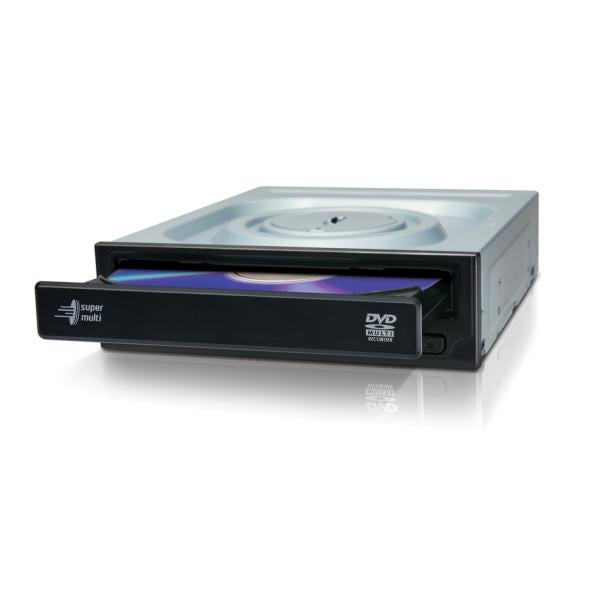 LG Hitachi LG GH24NSD5 DVD RW SATA, DVD 24x Read Write, Schwarz, OEM