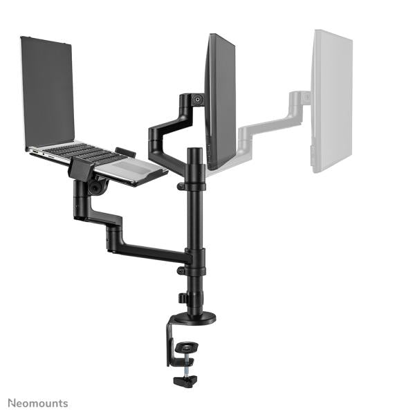 Neomounts Neomounts DS20-425BL2 Monitor Desk-Mount, 17 27, 8 kg, 360 °, Schwarz