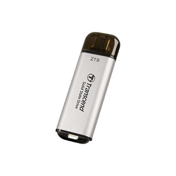 Transcend Transcend TS2TET300S ESD300S External SSD, 2 TB, USB Typ-C, 10 Gbit / s, 1050 950 MB S, Silber
