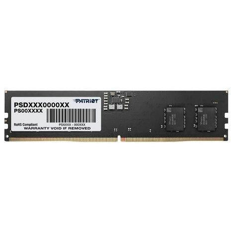 Patriot Patriot PSD58G520041 Signature-Line Long-DIMM, DDR5, 8 GB, 5200 MHz, UDIMM, 1GX16