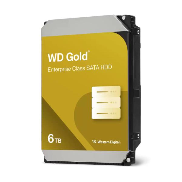 Western Digital Western Digital WD6004Fryz Gold, 6 TB, 3,5 SATA3, 256 MB, 7200 U / min, 255 MB s