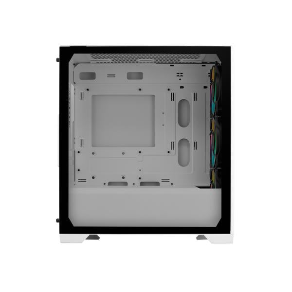 Cooler Master E301-WGNN-S00 Elite 301 White Argb, ATX, Fenster, USB 3.2 Gen 1 Typ-C, 3x 120 mm Argb