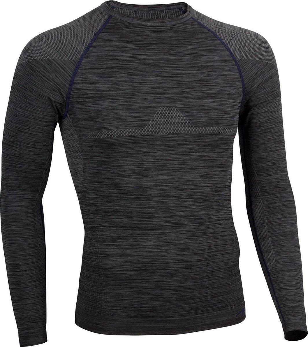 Avento Thermoshirt Superior - Herren - Schwarz Dunkelblau - Größe L
