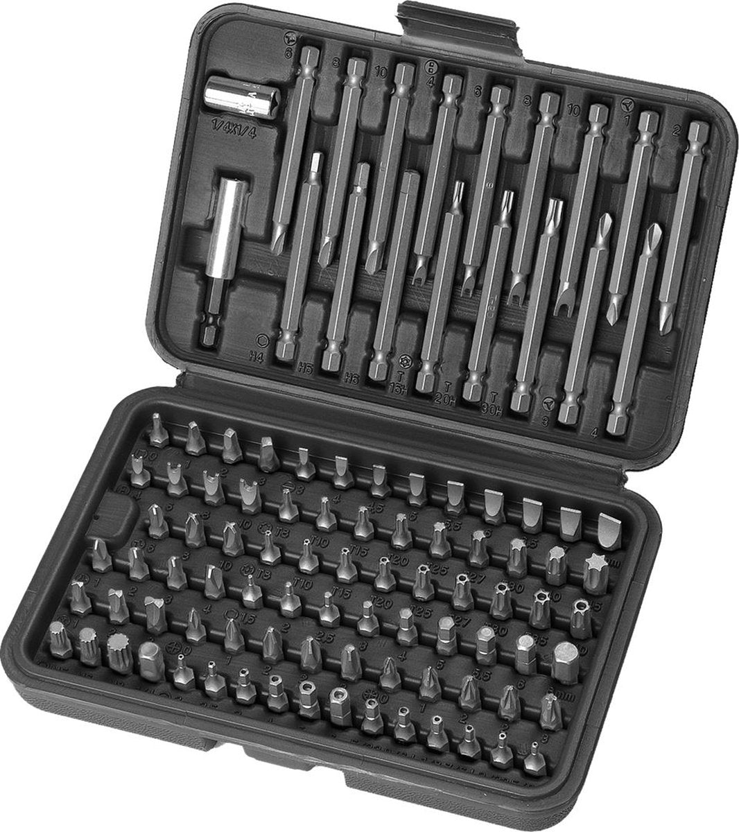 Kreator – Zubehör – krt064800 – Cr-V-Bit-Set – 98-tlg.