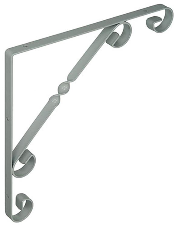 1014750 - rustikale gedrehte Konsolensohle weiß250x250x13mm | 12 Stück