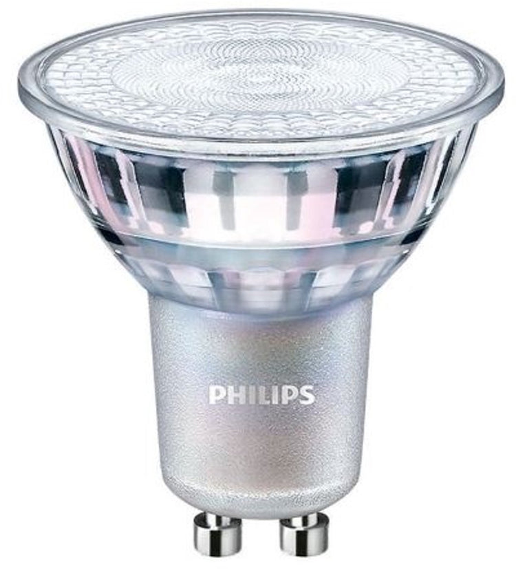 Philips LED Philips - Master Value LED Spot Gu10 Par16 3,7W 365lm 60D - 930 Warmweiß | beste Farbwiedergabe - dimmbar - ersetzt 50W