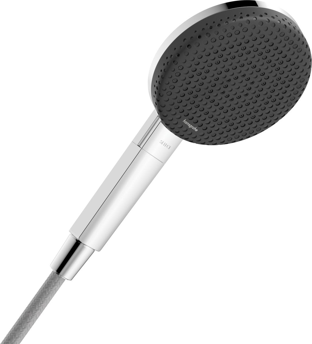 Hansgrohe Raindance Alive Select S – Handbrause – Auswahlknopfsteuerung – Größe 125 mm – 3 Strahlfunktionen – Chrom