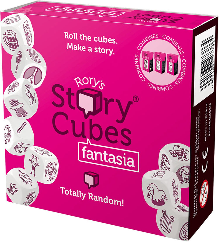 Rory's Story Cubes Fantasy Würfelspiel Kreatives Brettspiel 6+ Kinder.