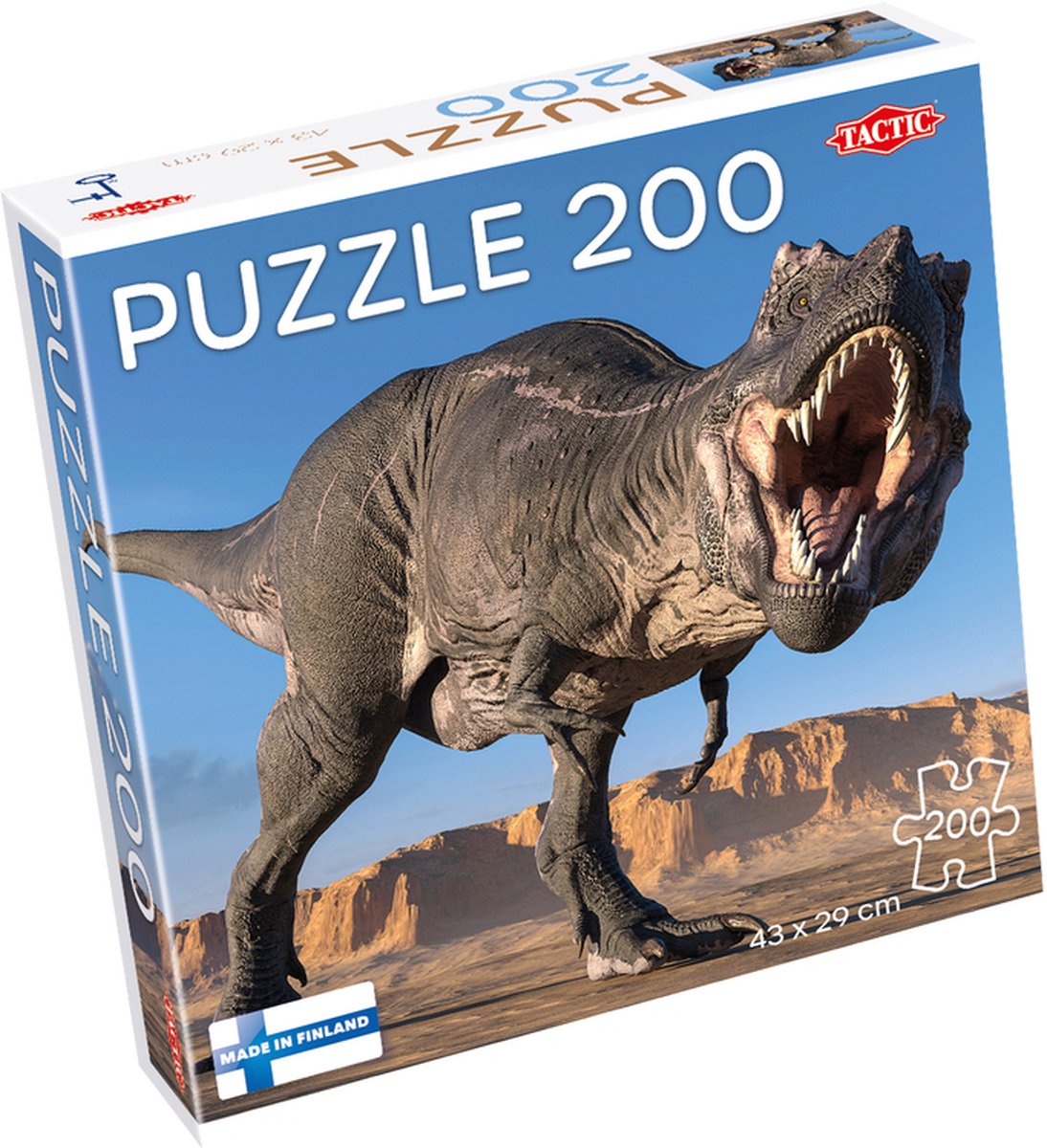 Taktisches Beinpuzzle Tyrannosaurus, 200st.
