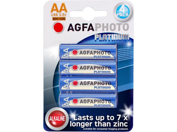 Agfaphoto 110-802589 AP-Mignon-Batterien (4) LR6, hohe Qualität