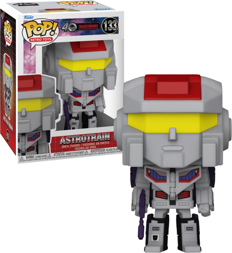 Funko Transformers Astrotrain Vinylfigur 133 Pop! mehrfarbig - PVC - Fan-Merch, Film