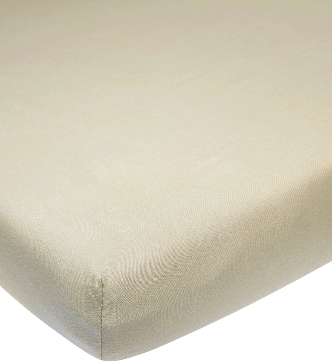 Meyco Baby-Spannbettlaken Jersey Sand 80x160cm - 1er-Pack
