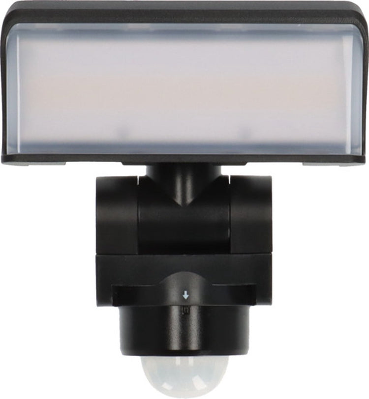 Brennerstuhl LED-Außenleuchte mit Bewegungsmelder ws 2050 sp1680lm, IP44, 3000k, 180° Erfassungswinkel mit bis zu 10m Reichweite, mit Dämmerungssensor