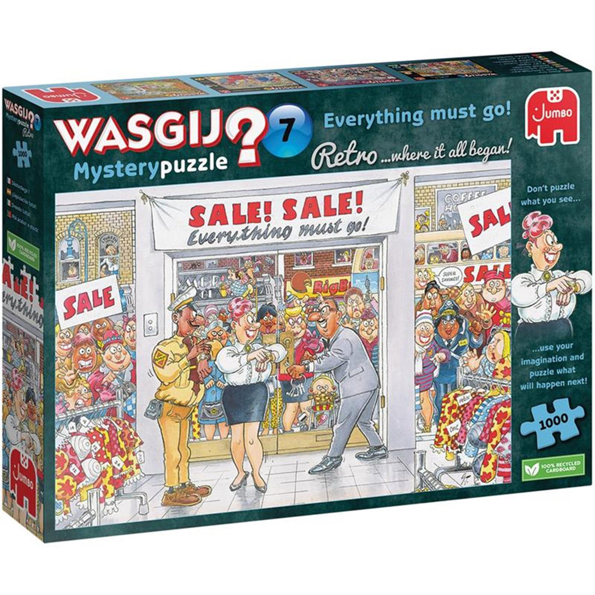 War Soße Retro Mystery 7 - Verkauf!, 1000st.