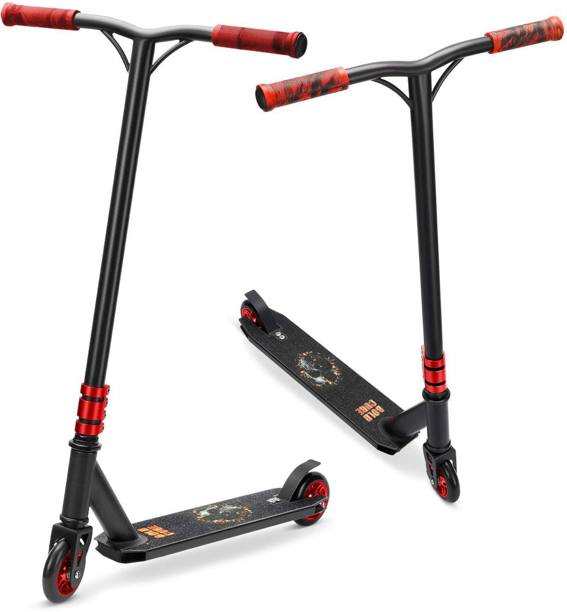 Boldcube Deluxe Stunt Scooter – Schwarz