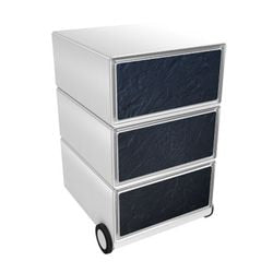 Paperflow Easybox Rollwagen mit 3 Schubladen 642x390x436mm beschichtet