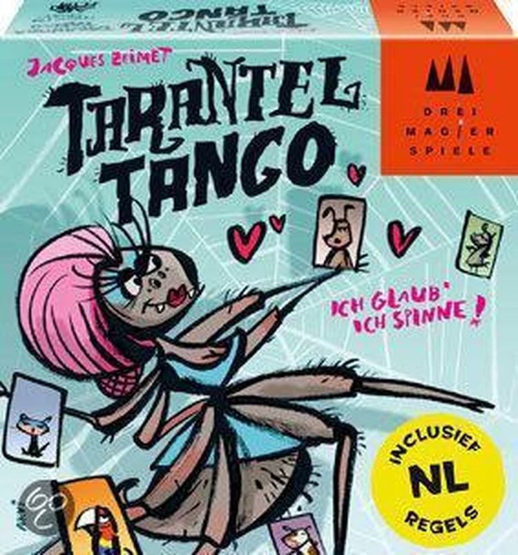 Drei Zauberer spielen Tarantel-Tango – ein urkomisches Reaktionsspiel voller Tiergeräusche und chaotischem Spaß für die ganze Familie