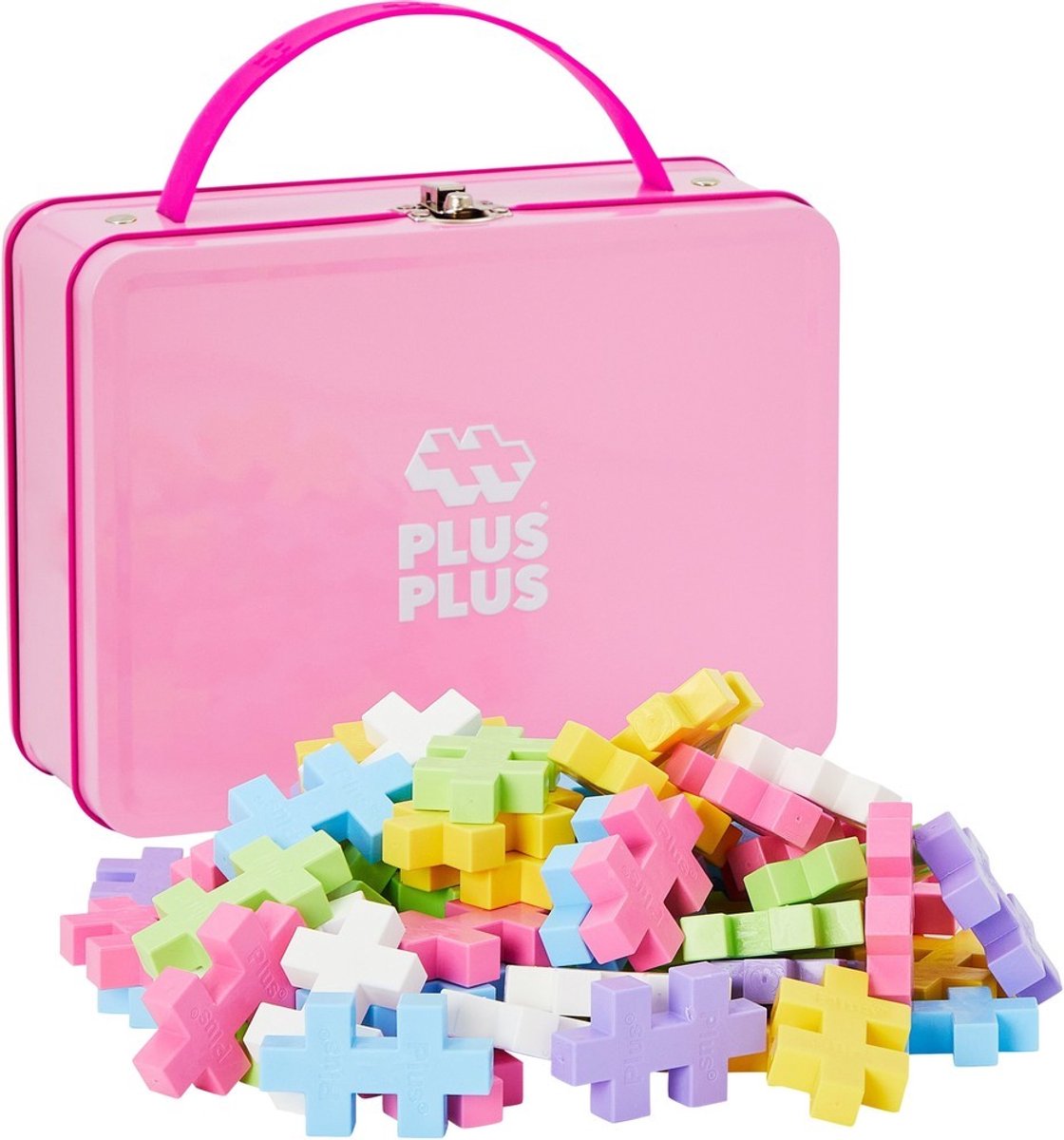Plus Plus Aufbewahrungsbox Pastell Big Plus-Plus: 70 Stück (3275)