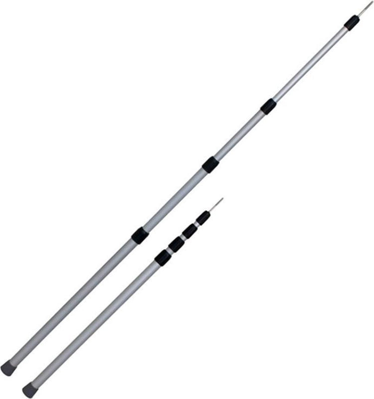 Eurotrail Teleskop-Markisenstange aus Aluminium 85-250 cm 4-teilig