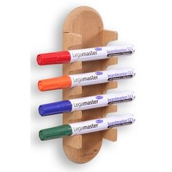 Glasboard-Markerhalter Legamaster 7-122125 magnetisches Holz hellbraun