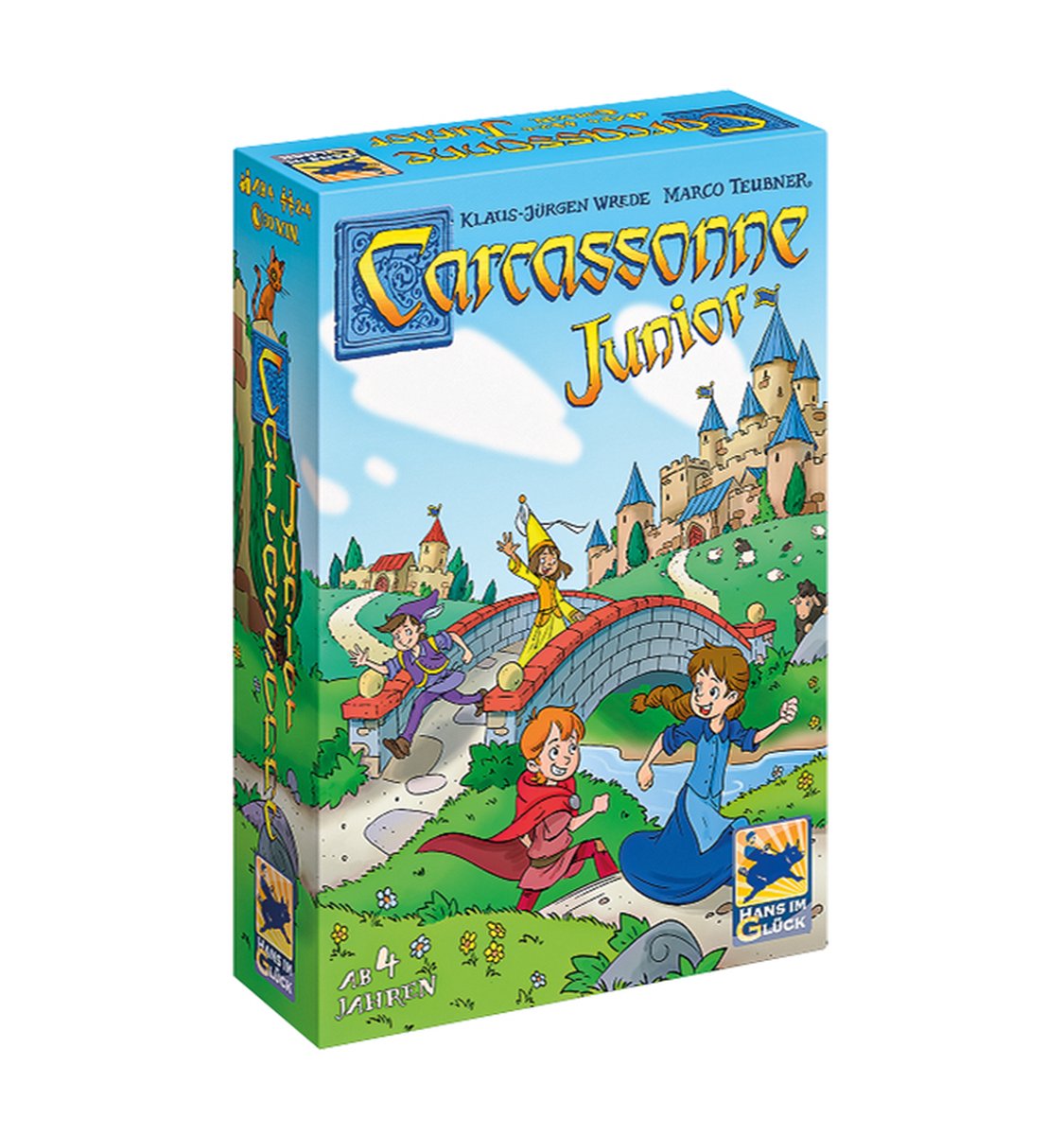 Asmodee Carcassonne Junior – Brettspiel – Familie