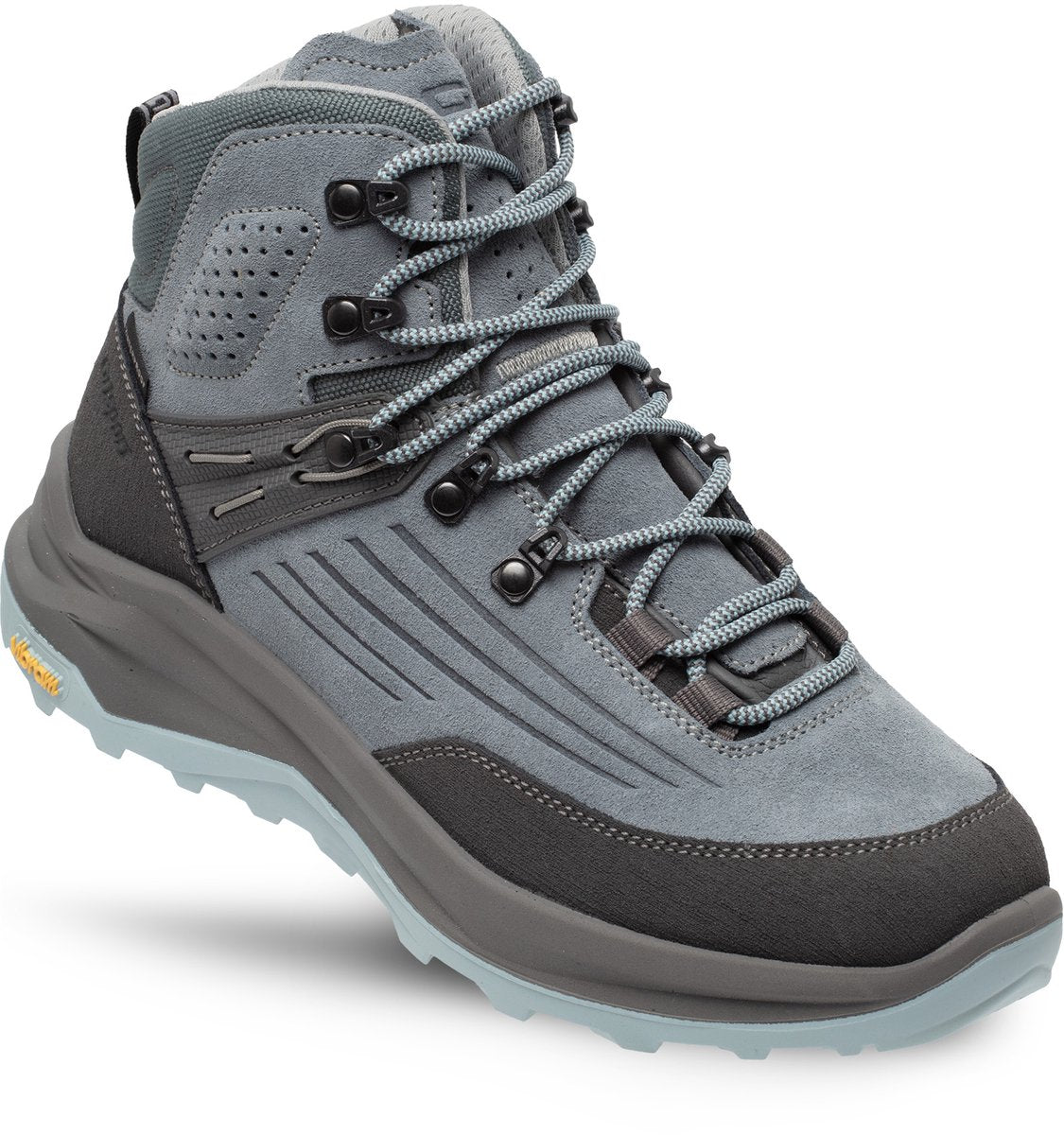 Grisport Overland Mid Damen-Wanderstiefel – Hellblau