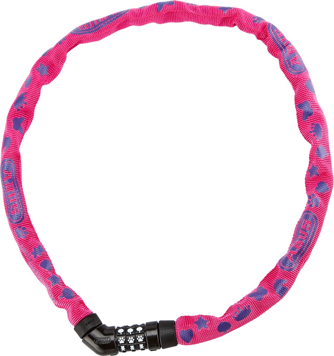 ABUS 4804C 75 Pink Chain Lock 75 cm