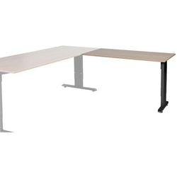 Ausziehtisch Schavenburg lin-pla126-havz-m25 120x60x65-85cm Havanna-Kirsche, schwarz