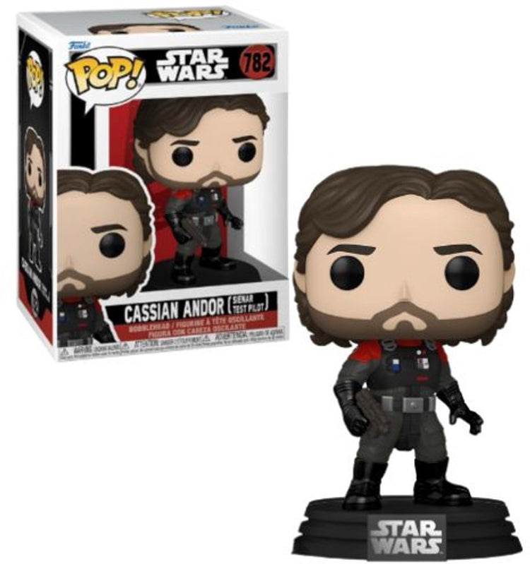 Funko Star Wars Cassian Andor (Chase Edition möglich!) Vinylfigur 782 Unisex Pop! - neutral - Standard