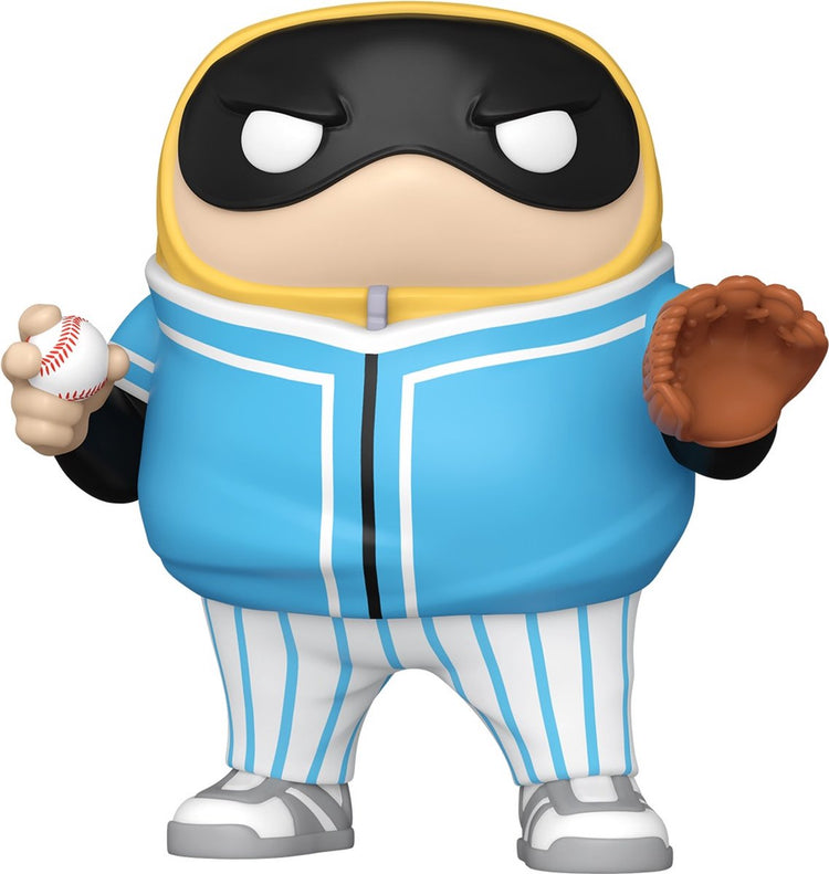 Funko My Hero Academia – HLB-Jumbo-Pop in Supergröße! Fatgum (Baseball) 15 cm Sammelfigur – mehrfarbig