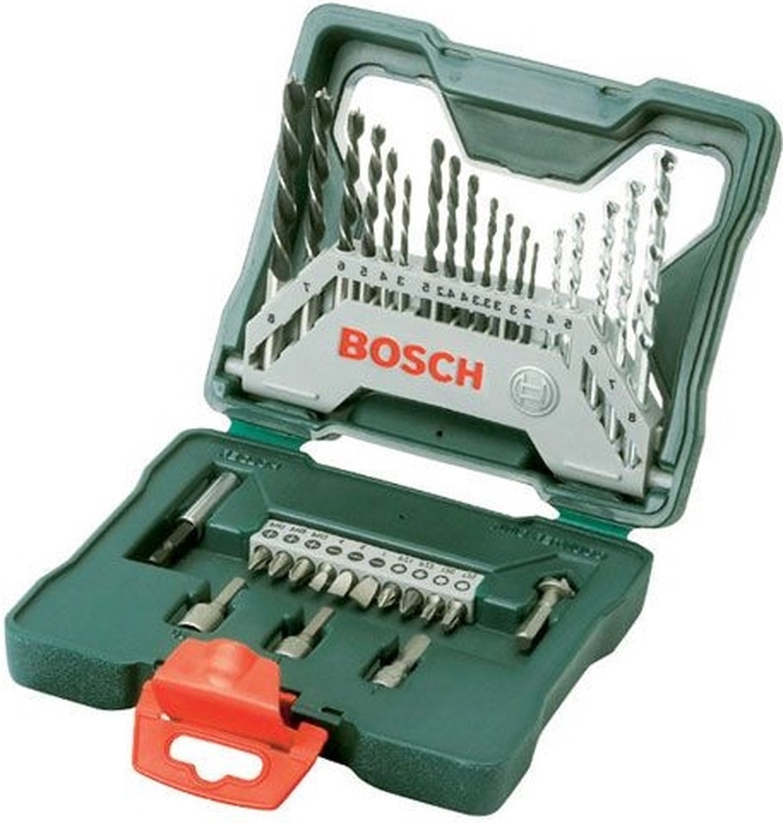 Bosch x-line - Bohrerset - 33-teilig - für Holz, Metall und Stein