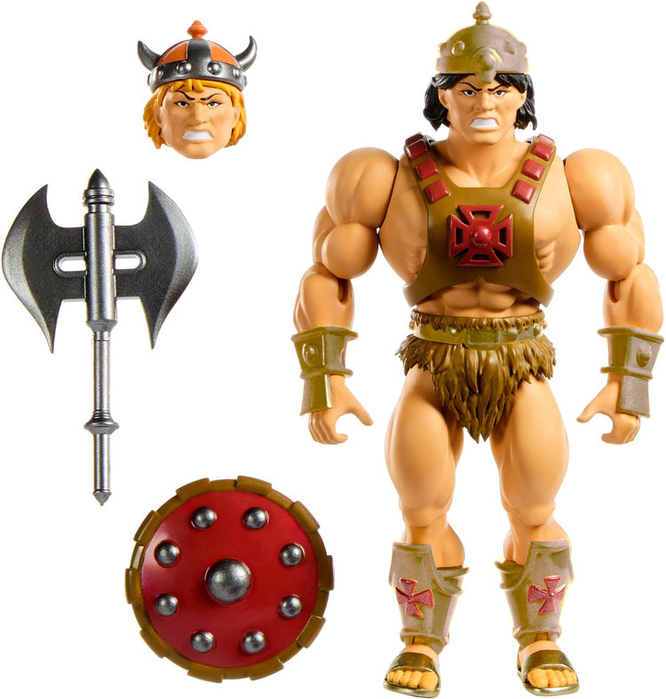 Mattel Masters of the Universe Origins Actionfiguren-Skizzenbuchserie: He-Man 14 cm große Actionfigur