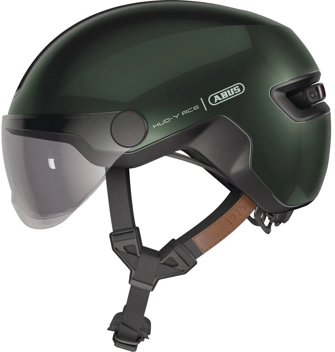 ABUS Helm Hud-y Ace Moss Green M 54-58 cm