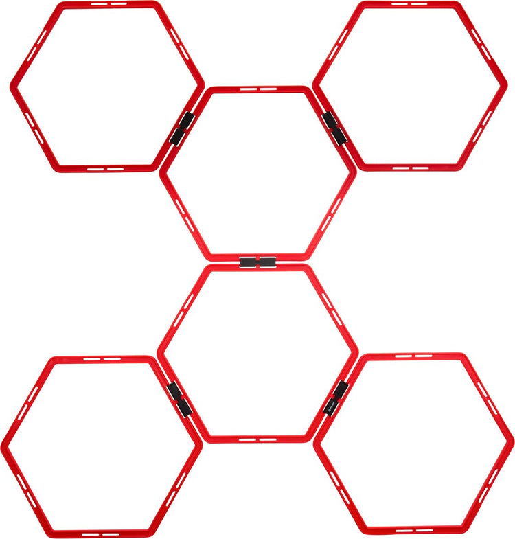 Pure2improve Laufleiter – Agility-Gitter – achteckig