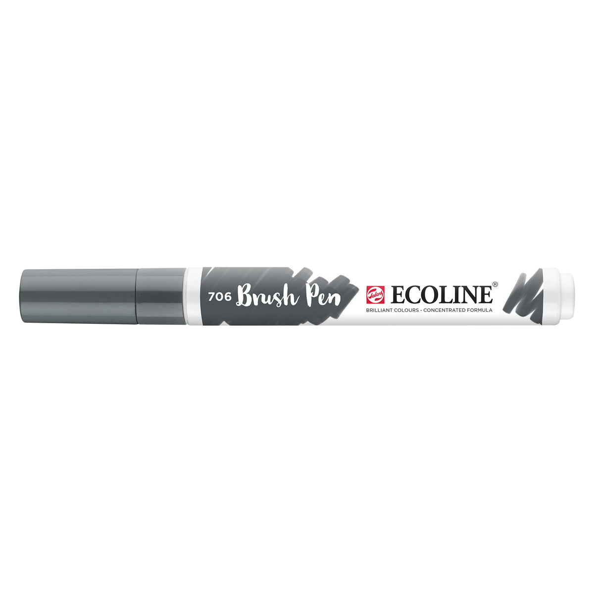Ecoline • Pinselstift Dunkelgrau 706