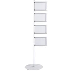 Freistehender Bodenständer Bi-Office Sup3310 4xA4 1800x560mm