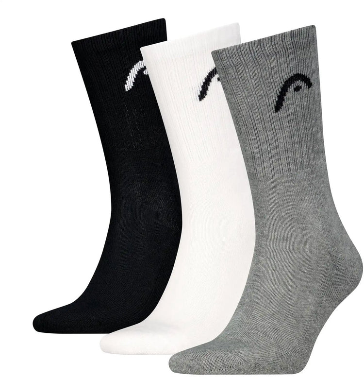 Head – Unisex – Sportsocken für alle Sportarten – Training – 3er-Pack – Größe 35–38
