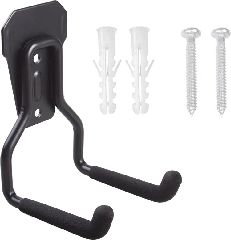 Maclean mc-439 – Aufhängehaken – Aufbewahrungshalterungen – Garagenwandhalterung aus Stahl – Wandmontage – Aufhängesystem – für Reifen, Werkzeuge, Leiterschläuche – max. 35 kg – 9 cm x 8,5 cm x 13 cm