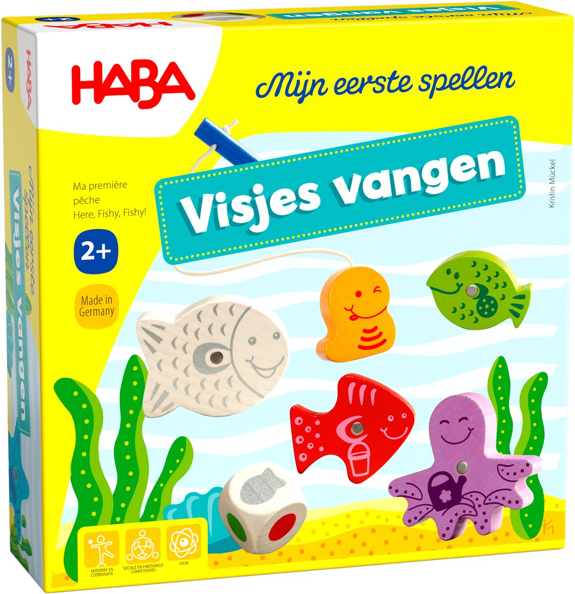 Haba meine ersten Spiele – Fischfangspiel seit 2+ Jahren – 1-4 Spieler