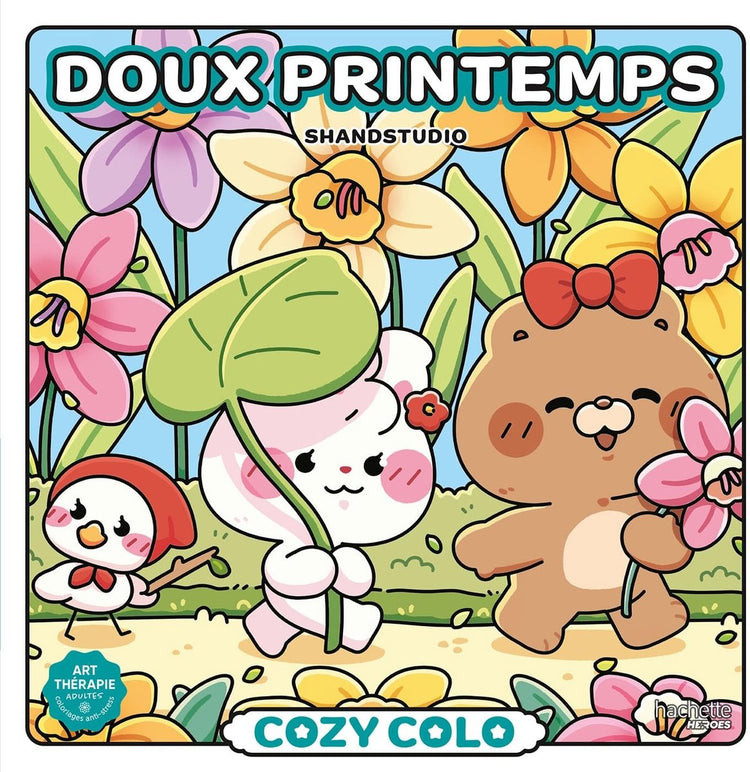 Hachette Heroes Atelier Créatif Autres Lizenzen Cozy Colo Cozy Colo – Doux Printemps