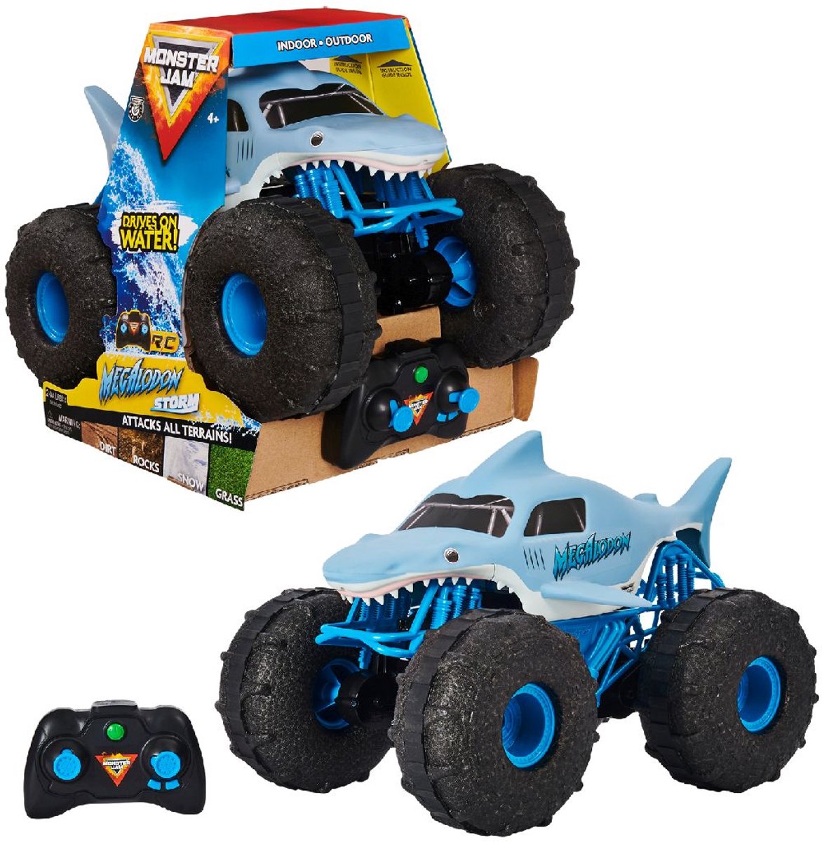 Monster Jam Monster Jam RC Megalodon Sturm 1:15 für jeden Standort
