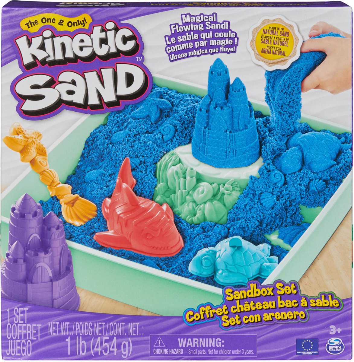 Spinmaster Kinetische Sandkasten blau
