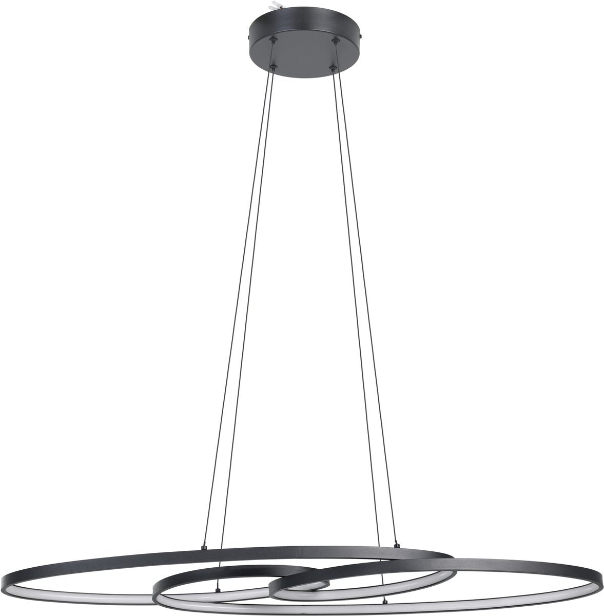 Eglo Gianella Hängelampe - LED - Aluminium|Stahl|Kunststoff - Schwarz|Weiß