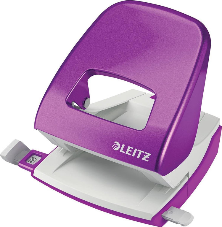 Leitz Wow Locher 30 Blatt lila auf Blister