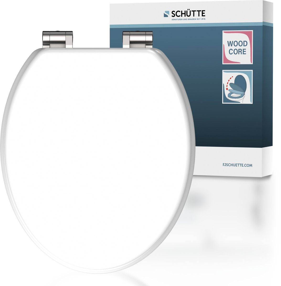 Schütte Schütte Toilettensitz weißer Kernout