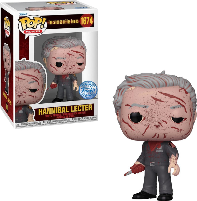 Funko-Pop! Filme: Das Schweigen der Lämmer – Hannibal Lecter #1674 FW exklusiv