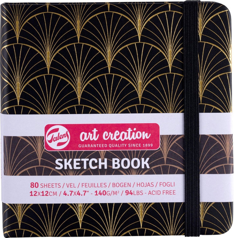 Talens Art Creation Skizzenbuch – Art Deco – 12 x 12 cm