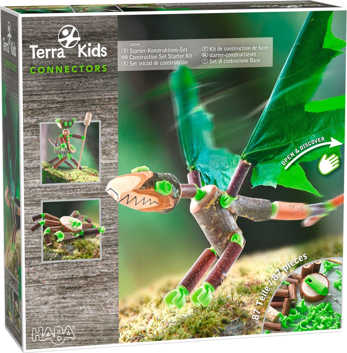 Haba Terra Kids Connectors – Bauset für Junioren – ab 8 Jahren