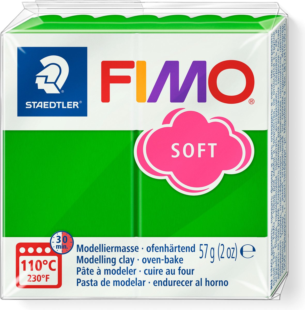 Fimo® weich, tropisches Grün, 57 Gr 1 Box