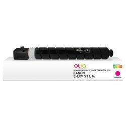 Tintenpatrone owa c-exv 51 l m rot 26000p